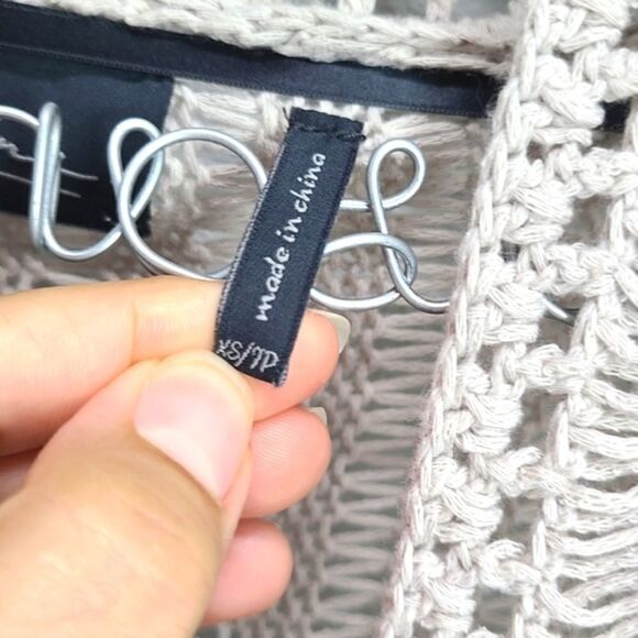 LineāWomen'sāCrochetāKnittedĀ CardiganāSizeāXS - Picture 5 of 6